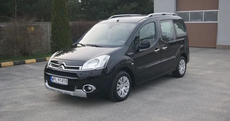 mazowieckie Citroen Berlingo cena 36900 przebieg: 186000, rok produkcji 2015 z Płock